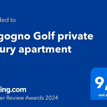 Bogogno Golf Private Luxury Apartment Экстерьер фото